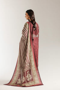 Maroon Printed Unstitched